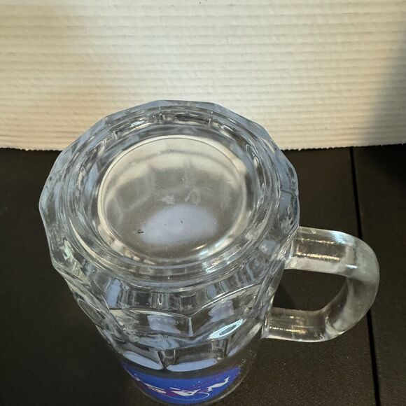 NASA Meatball Logo Tall 16oz Mug Beer Drinking Glass Tankard Outer Space - Picture 6 of 6